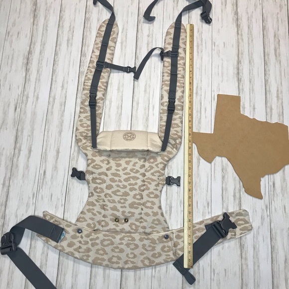 honest leopard baby carrier